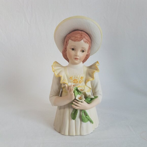 Cybis Mary Mary Figure 10.25" Bisque Porcelain #472 USA 1974 Limited Edition Vtg - Picture 1 of 16